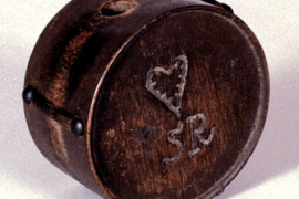 Lathe Turned Wooden Canteen