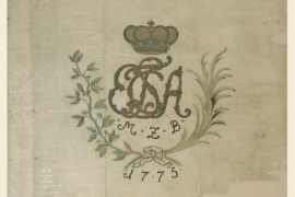 German Ansbach-Bayreuth Regimental Flag