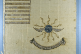 American Second Regiment of Continental Light Dragoons Guidon (Tallmadge's Dragoons)