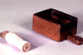 Shaving Brush & Soap Holder
