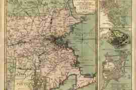 Map - 1775 – The Seat of War in New England by an American Volunteer (Bunker-Hill)