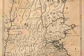 Map - 1775 – A Map of 100 Miles Round Boston