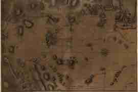 Map - 1776 – Carte von dem Hafen und der Stadt Boston mit den umliegenden
