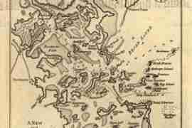 Map - 1782 – A New and Accurate Chart of the Harbor of Boston in New England in North America