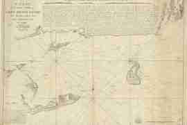 Map - 1777 – A Plan of the East Part of Long Island Sound from Remarks Made on Board His Majesty's Ship the Lark
