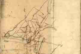 Map - 1777 – Draft of Roads in New Jersey