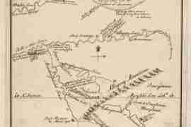 Map - 1754 – Captain Snow's Sketch