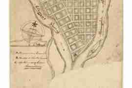 Map - 176? - Plan and Perspective View of Pittsburgh