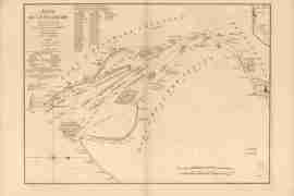 Map - 1777 – Baye de la Delaware avec les ports, sondes, dangers, bancs, etc.