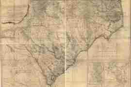 Map - 1775 – An Accurate Map of North and South Carolina, with their Indian Frontier