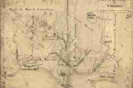 Map - 1791 – Part of the Province of Virginia