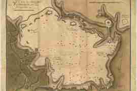 Map - 1781 – Plan des Ouvrages de Portsmouth en Virginia
