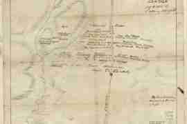 Map - 1780 – Sketch of the Battle of Camden, August 16th, 1780