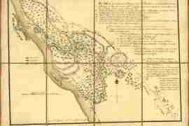 Map - 1778 – Plan de la Retraite de Barren Hill en Pansilvanie (Battle Map)
