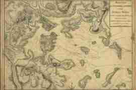 Map - 1775 – Boston, its Environs and Harbour, wit the Rebel's Works Raised Against that Town in 1775