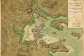 Map - 1776 – A Plan of the Town of Boston and its Environs, with the Lines, Batteries, and Encampments of the British and American Armies