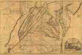 Map - 1755 – A Map of the Most Inhabited Part of Virginia Containing the Whole Province of Maryland