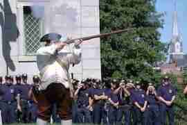 Living History Demonstration at Bunker Hill